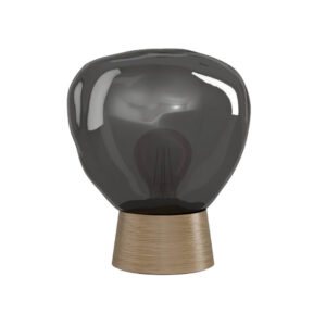 Laagste prijs - Stars of Light TafellampMagacela hout met smoke glas - 390321