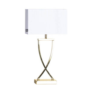 Laagste prijs - By Rydéns TafellampOmega messing wit 52cm - 2829610-5000