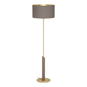Laagste prijs - Stars of Light Staande lampSantandria goud met bruine kap - 390338