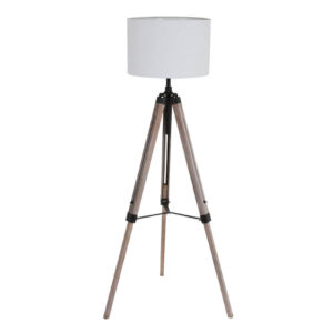 Laagste prijs - Steinhauer Tripod schemerlampTriek witte kap - 7176ZW
