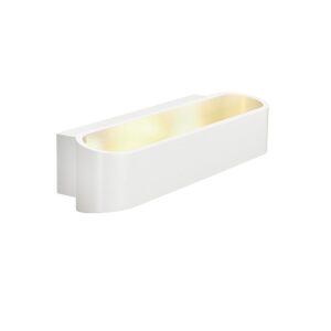 Laagste prijs - SLV Led wandlampAsso 300 2x5w - 3000K - 30cm wit - 151271