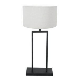 Laagste prijs - Steinhauer Tafellamp 55cmStang met kap wit - 3860ZW