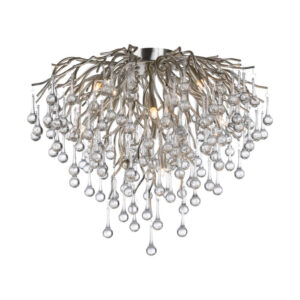 Laagste prijs - Paul Neuhaus KroonluchterIcicle metaal 50cm - 8091-55