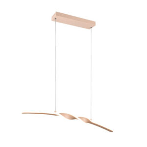 Laagste prijs - Trio Design hanglampGinko zandkleurig - R35791166