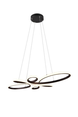 Laagste prijs - Trio Design hanglampFly zwart - 345619132
