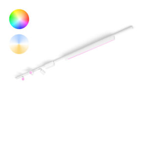 Laagste prijs - Philips Hue Perifo - White and color set van 3 spots en bar wit - 929003117601