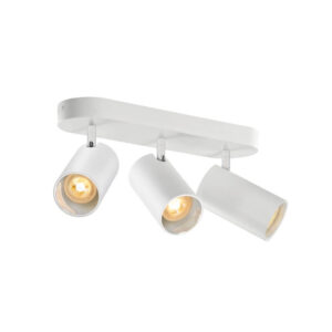 Laagste prijs - SLV 3-lichts opbouwspotAsto Tube wit - 3x GU10 - 1006428