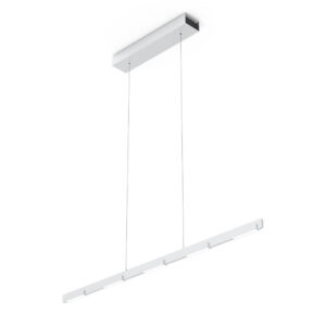Laagste prijs - Steinhauer Led kantoor hanglampBloc RVS - 3296ST