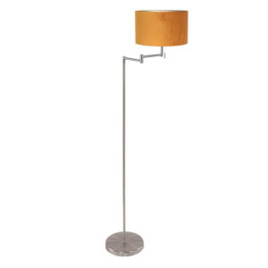 Laagste prijs - Steinhauer VloerlampBella metaal met gouden kap - 3877ST