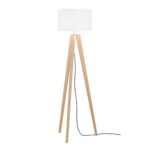 Laagste prijs - Fischer & Honsel TripodShine-Wood met witte kap - 40478