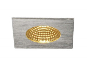 Laagste prijs - SLV InbouwspotPatta Square 8cm metaalgrijs - 114436