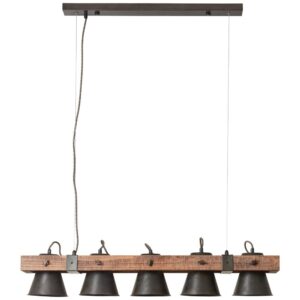 Laagste prijs - Brilliant Eetkamer hanglampPlow industrieel - 82175/46