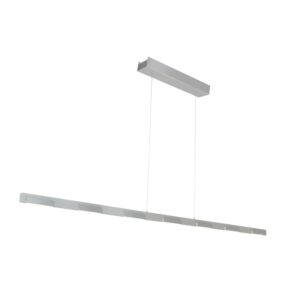 Laagste prijs - Steinhauer Strakke hanglampBloc metaalgrijs - 3297ST