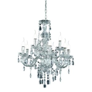 Laagste prijs - Trio KroonluchterLuster Crystal 61cm 9-lichts transparant - R1169-00