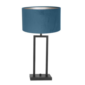 Laagste prijs - Steinhauer SchemerlampStanger met blauw velvet - 8215ZW