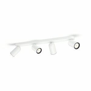 Laagste prijs - Philips SpotlampPongee 4-lichts wit - 5058431PN