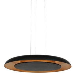 Laagste prijs - Steinhauer HanglampGolden Veil zwart Ø 60cm - 4332ZW