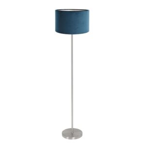 Laagste prijs - Steinhauer VloerlampNoor met kap blauw - 4435ST