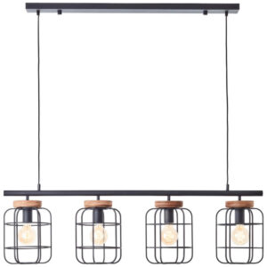 Laagste prijs - Brilliant Eetkamer hanglampGwen 4-lichts - 99798/66