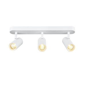 Laagste prijs - SLV OpbouwspotNoblo wit 3-lichts 2700K - 1008717