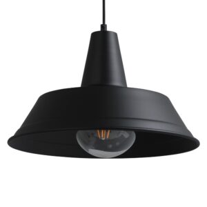 Laagste prijs - Masterlight Zwarte vintage hanglampIndustria 35 - 2546-05-05-S