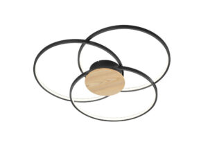 Laagste prijs - Trio Moderne plafonnièreSedona Ø 80cm - 673210332