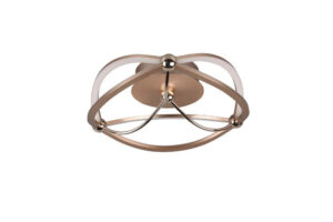 Laagste prijs - Trio Bronzen plafondlampCharivari Ø 41cm - 621210108
