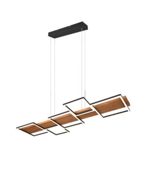 Laagste prijs - Trio Houten led hanglampHarper - 322910532