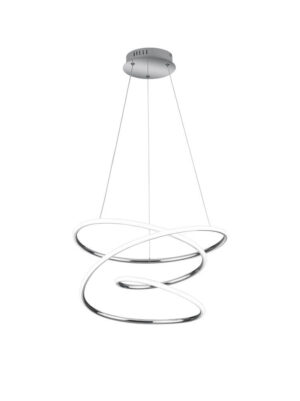 Laagste prijs - Trio Led hanglampBologna chroom - R37051106