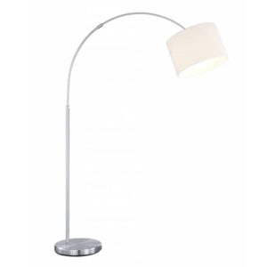 Laagste prijs - Trio Vloer schemerlampSeries 4611 met witte kap 30cm - 461100101
