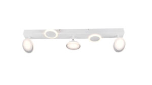 Laagste prijs - Brilliant Led opbouwspotMeriza 5-lichts wit - G99555/05