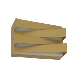 Laagste prijs - Searchlight Design wandlampSection goud - 86410GO