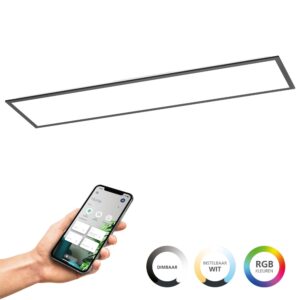 Laagste prijs - Eglo Smart plafondlampMoradillo-Z zwart 29
