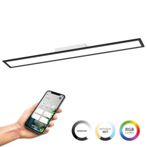 Laagste prijs - Eglo Smart plafondlampMoradillo-Z zwart 14