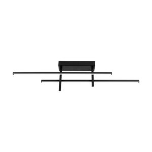 Laagste prijs - Eglo Design plafondlampTrepiliano zwart - 901884