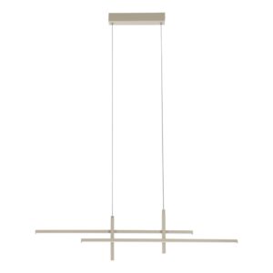 Laagste prijs - Eglo Design hanglampTrepiliano zand bruin - 901887