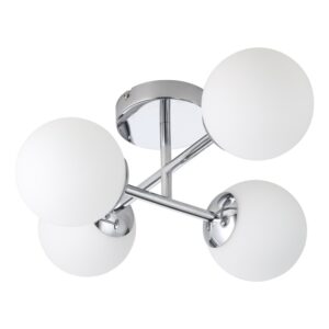 Laagste prijs - Eglo PlafondlampCastrovido 4-lichts chroom - 902098