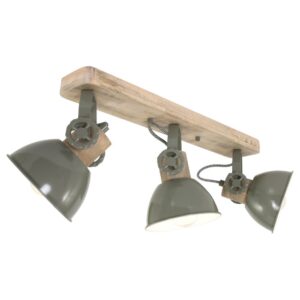Laagste prijs - Steinhauer Industriële plafondspotGearwood 3-lichts - 2133G