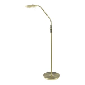 Laagste prijs - Trio LeeslampBergamo messing mat - 420910108