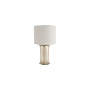 Laagste prijs - Searchlight TafellampSwizzle champagne met kap - EU55623CP