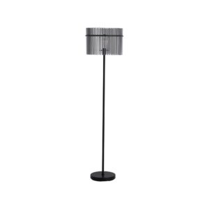Laagste prijs - Searchlight VloerlampSwizzle zwart - EU55626SM
