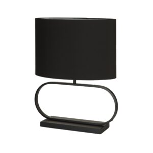 Laagste prijs - Searchlight TafellampSleek zwart - EU92101BK