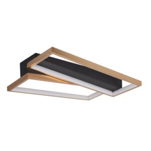 Laagste prijs - Highlight Design plafondlampHelios zwart met goud - P6616.01