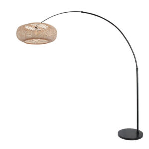 Laagste prijs - Steinhauer Rotan booglampSparkled - 7507ZW