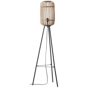 Laagste prijs - Brilliant Landelijke tripod vloerlampWoodrow rotan - 93776/20