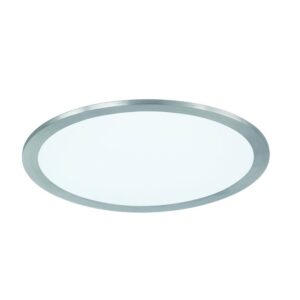 Laagste prijs - Trio Ronde plafonnièrePhoenix 30cm - 3000K - grijs - 674093007