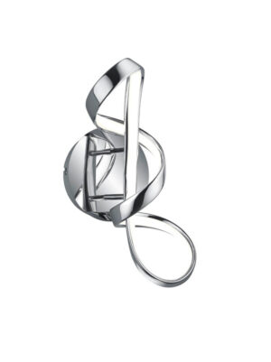 Laagste prijs - Trio Led wandlampPerugia chroom - R27091106
