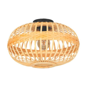 Laagste prijs - Eglo Rotan plafondlampAmsfield Ø 45cm - 43723