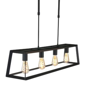 Laagste prijs - Steinhauer HanglampMexlite Vitrine zwart - 1705ZW