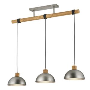 Laagste prijs - Trio Landelijke eetkamerlampDelhi - 303400367